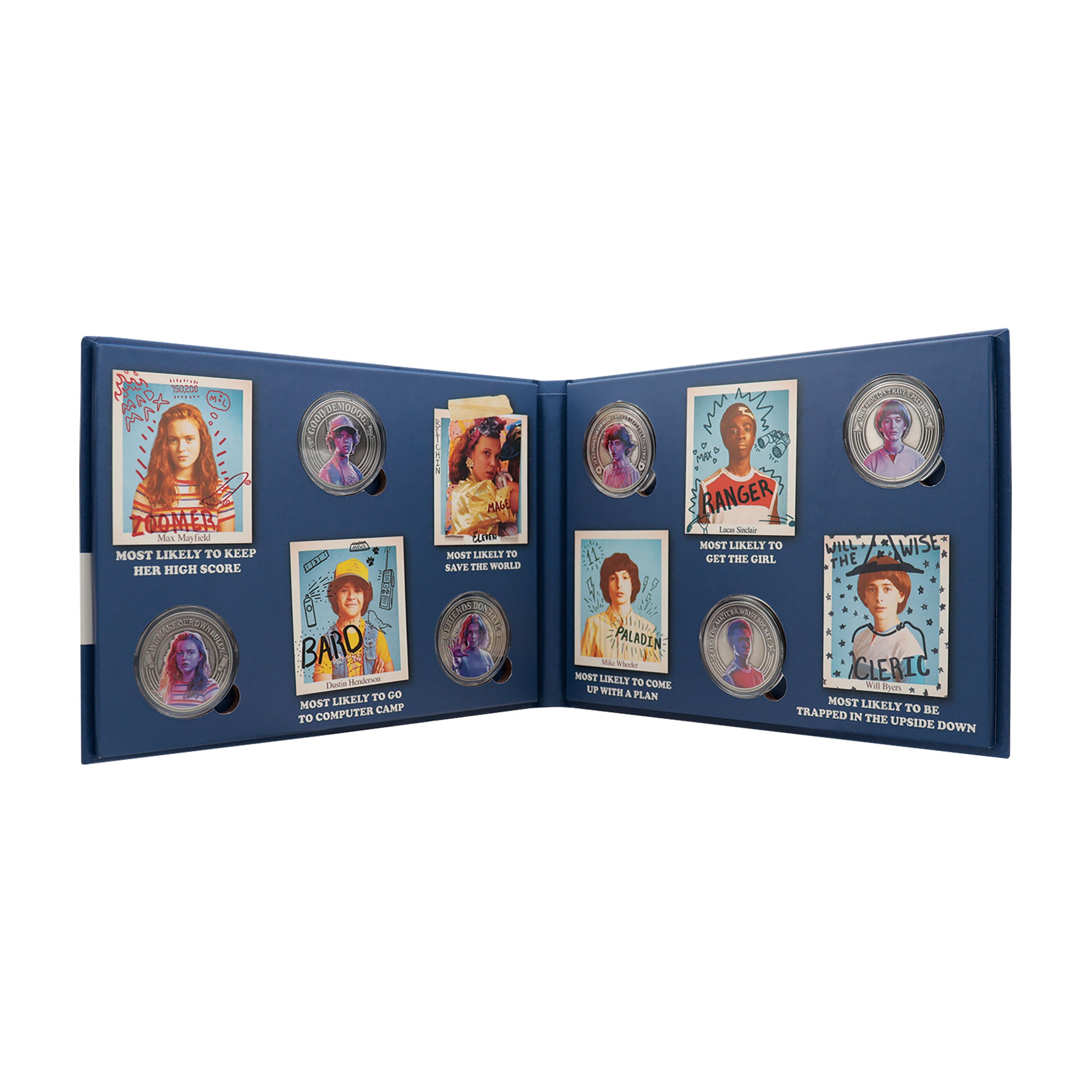 Product image Stranger Things - Hawkins Middle School Collectible Coin Album