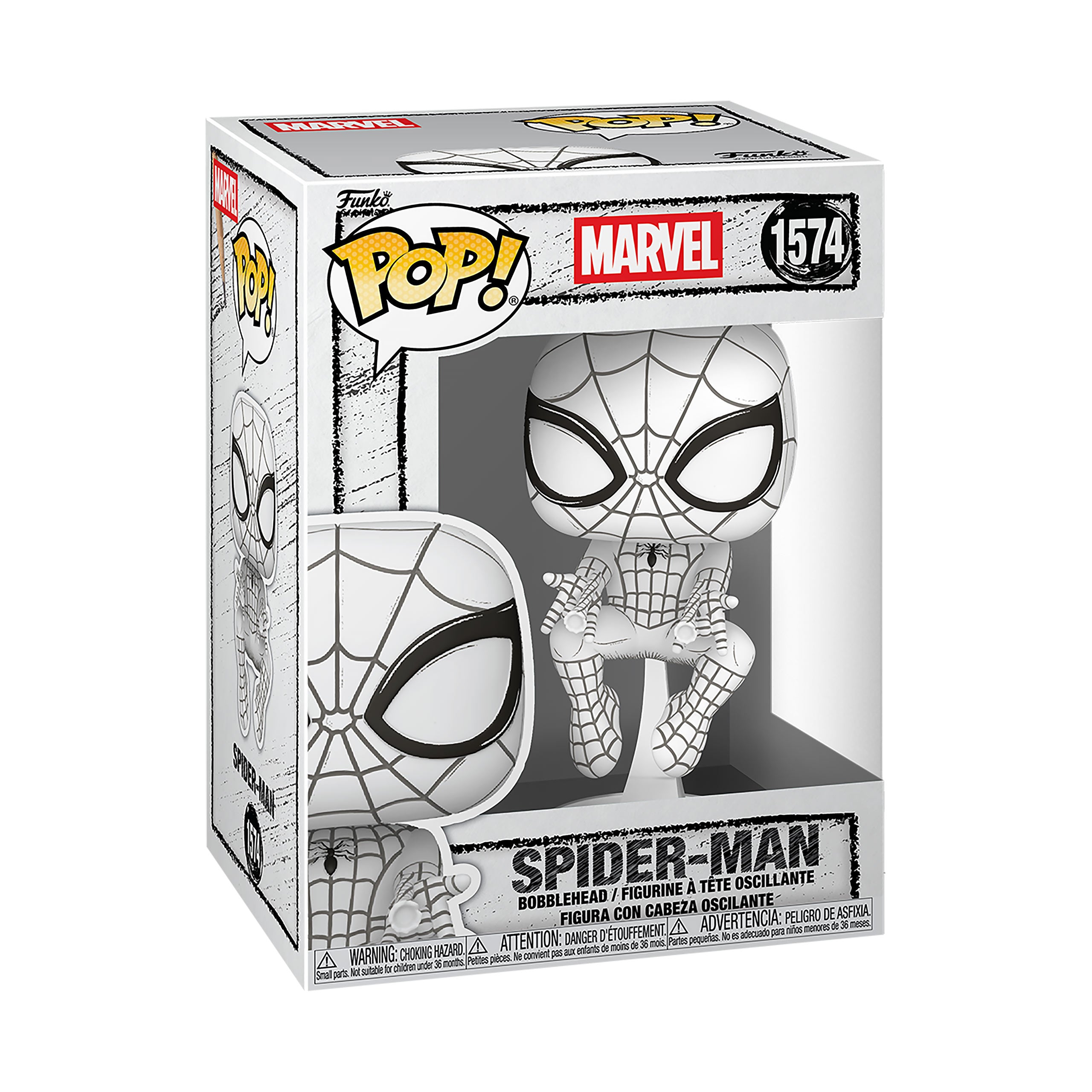 Product image Spider-Man – Sketched Funko Pop! Figure