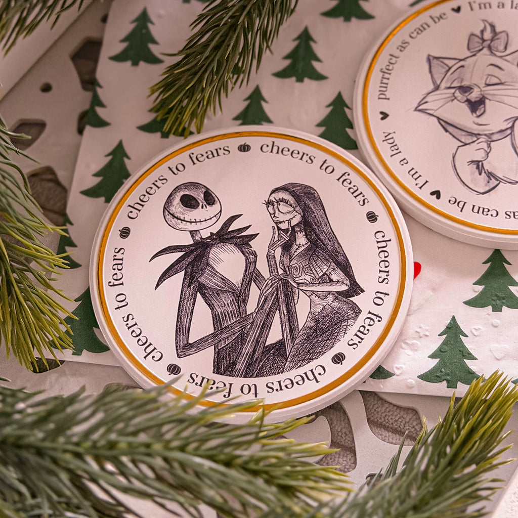 Product image Nightmare Before Christmas - Sally and Jack Coaster