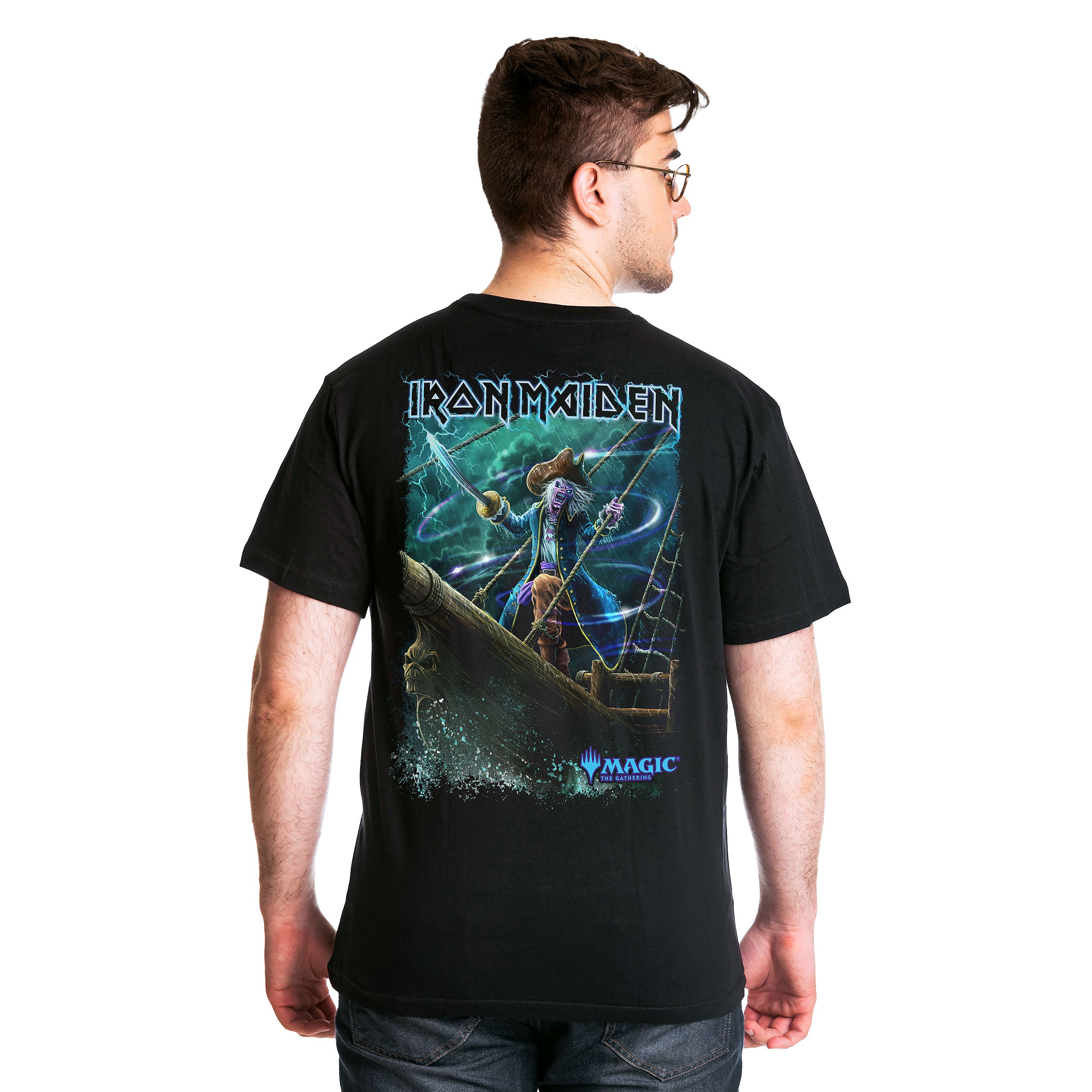 Product image Iron Maiden - Magic: The Gathering Captain N'Ghathrod T-shirt black