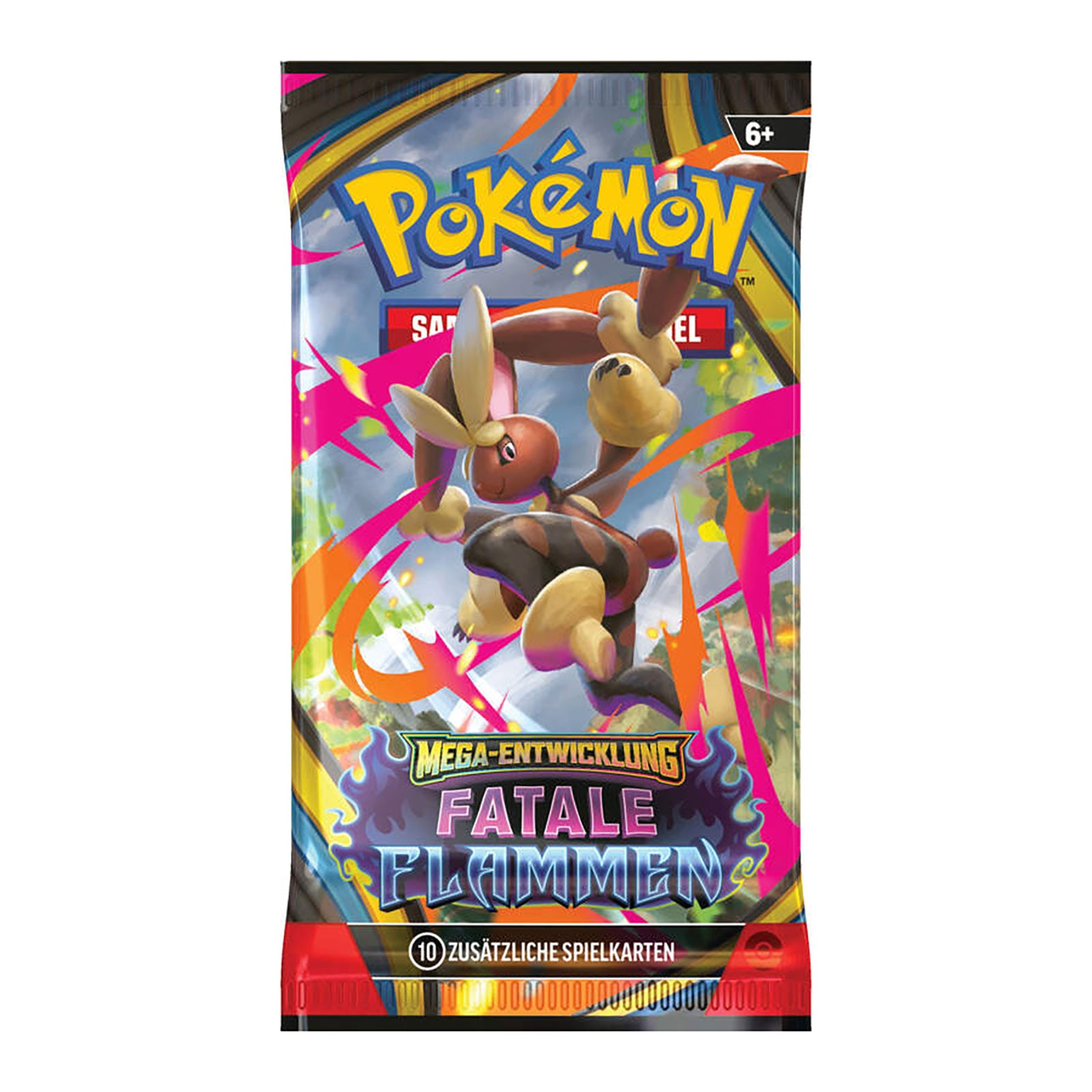 Product image Pokémon – Fatal Flames Mega Evolution Trading Card Booster Pack