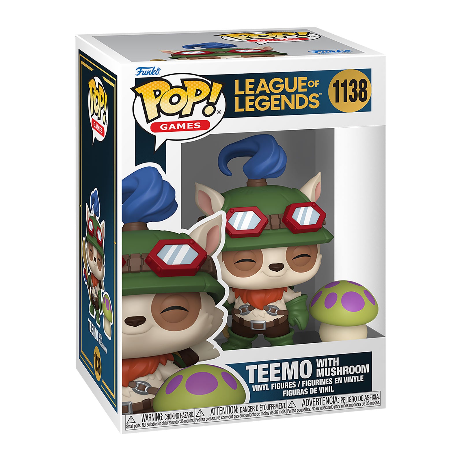 Product image League of Legends - Teemo with Mushroom Funko Pop! Figure