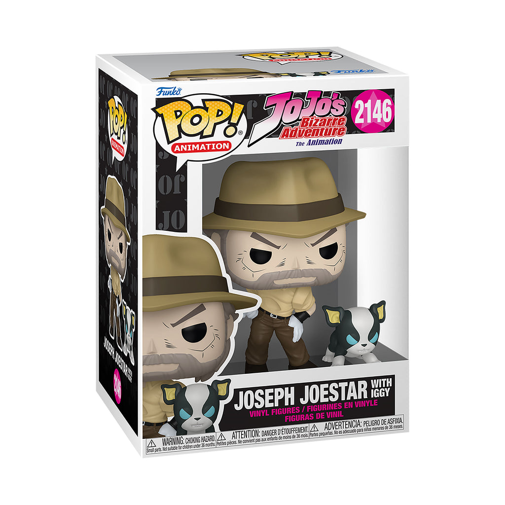 Product image JoJo's Bizarre Adventure - Joseph and Iggy Funko Pop! Figure