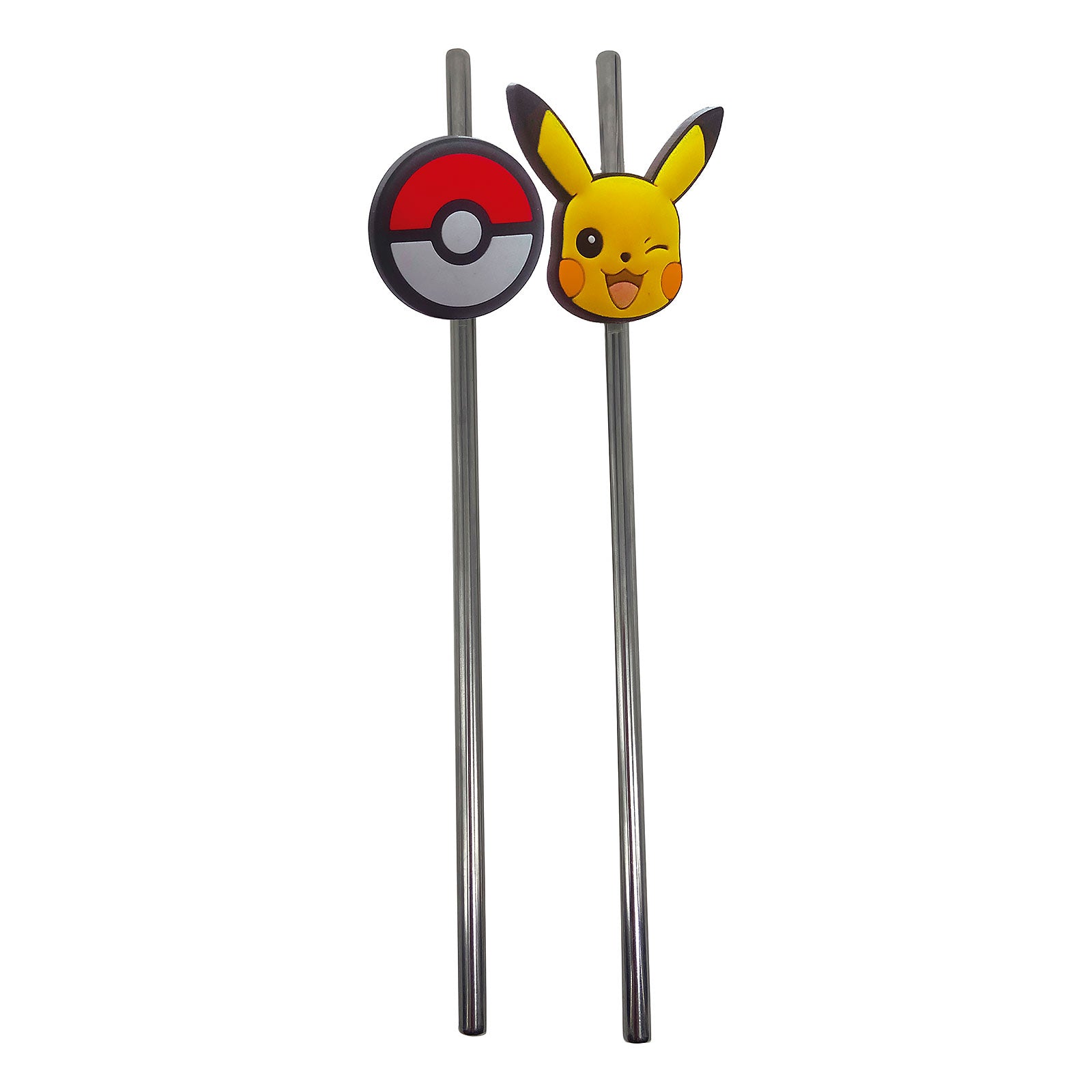 Product image Pokémon – Pikachu and Poké Ball Straws Set of 2