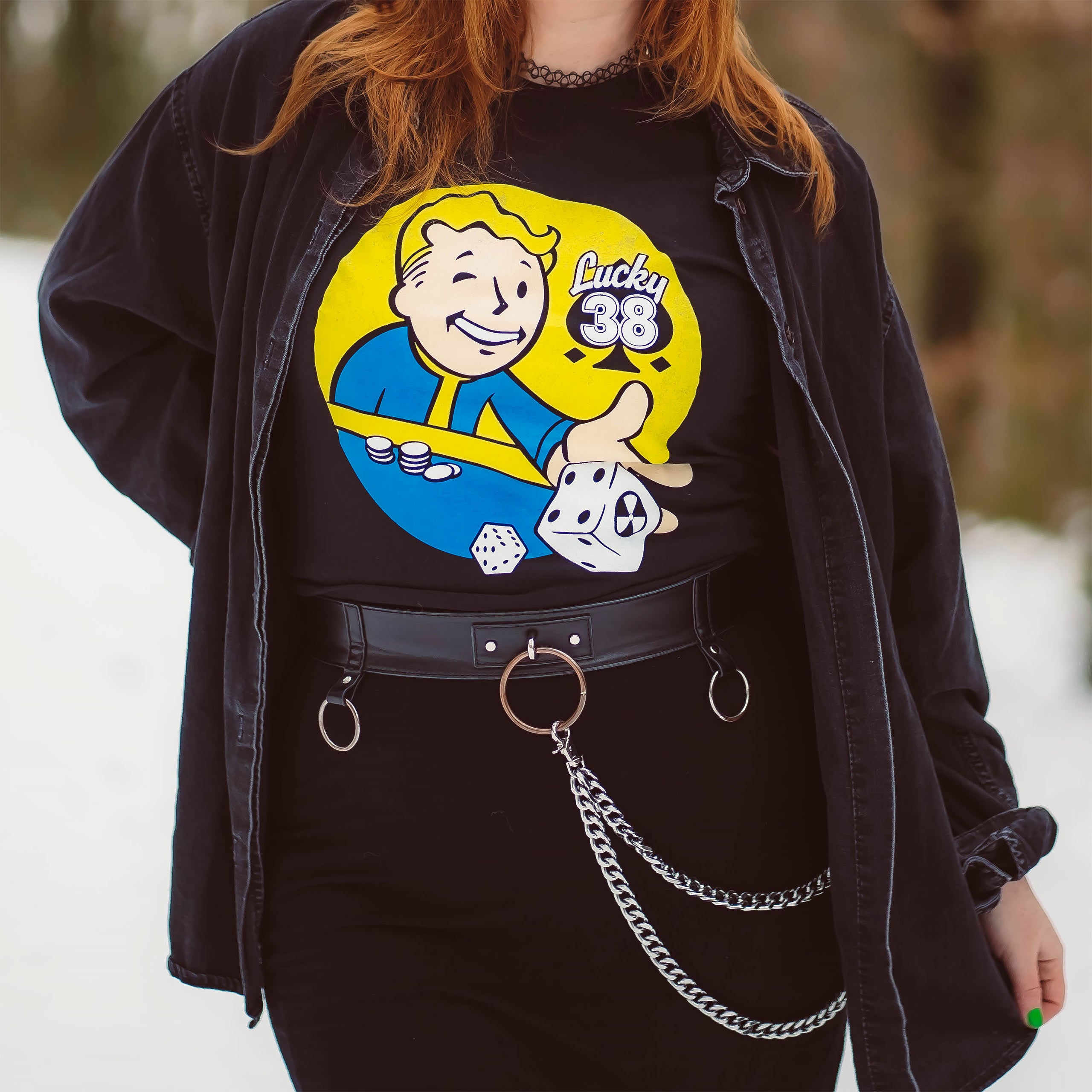 Product image Fallout - Lucky 38 Dice T-Shirt