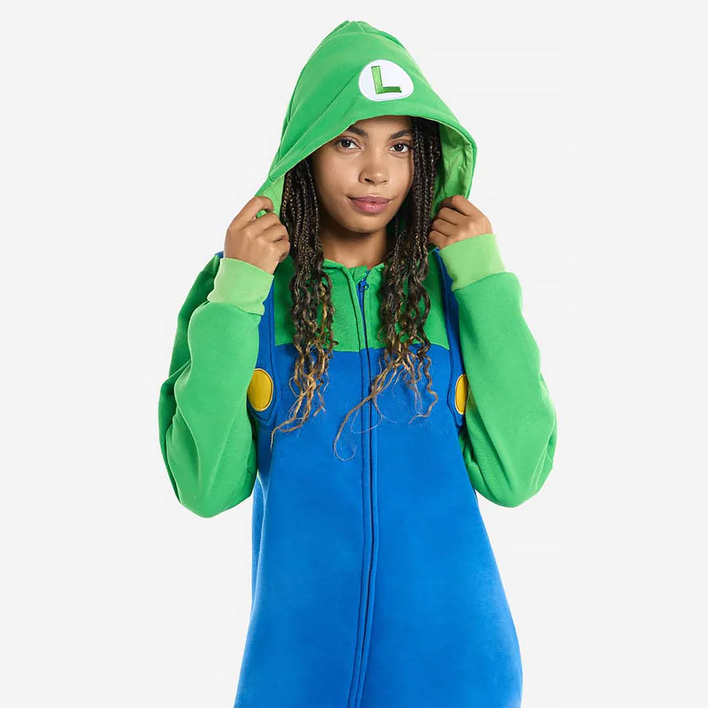 Product image Super Mario - Luigi Onesie for Adults