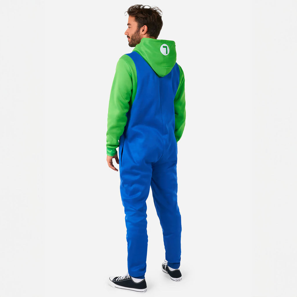 Product image Super Mario - Luigi Onesie for Adults