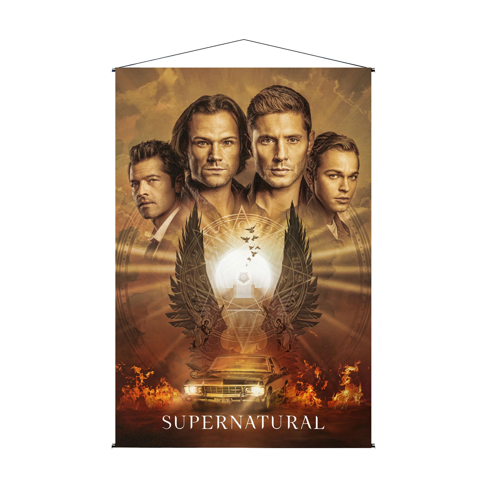 Product image Supernatural - Cast Wall Scroll