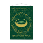 Product image The Lord of the Rings - The One Ring Wall Scroll
