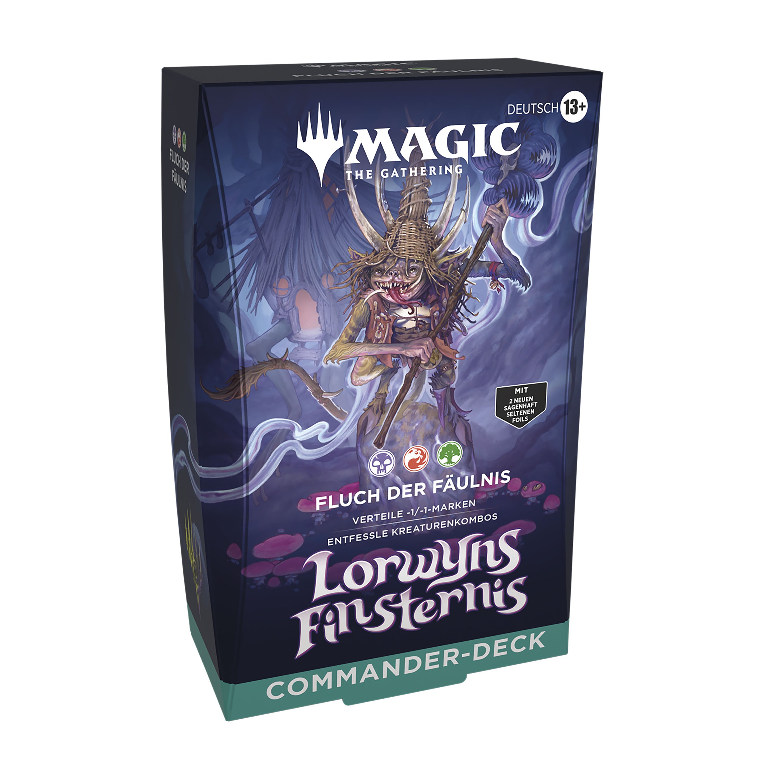 Product image Magic: The Gathering – Lorwyn Shadow Curse of Decay Commander Deck German Version