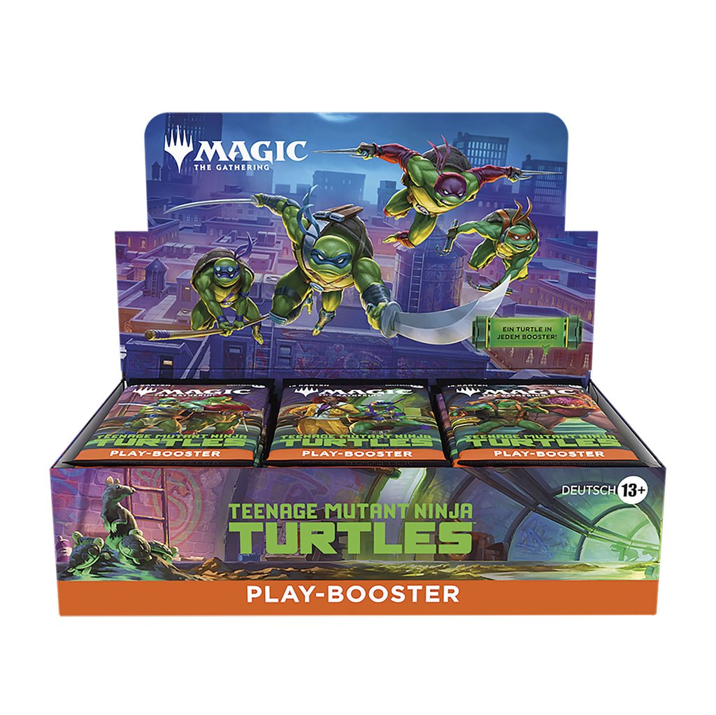 Product image Teenage Mutant Ninja Turtles Play Booster German Version – Magic: The Gathering Display E1091583