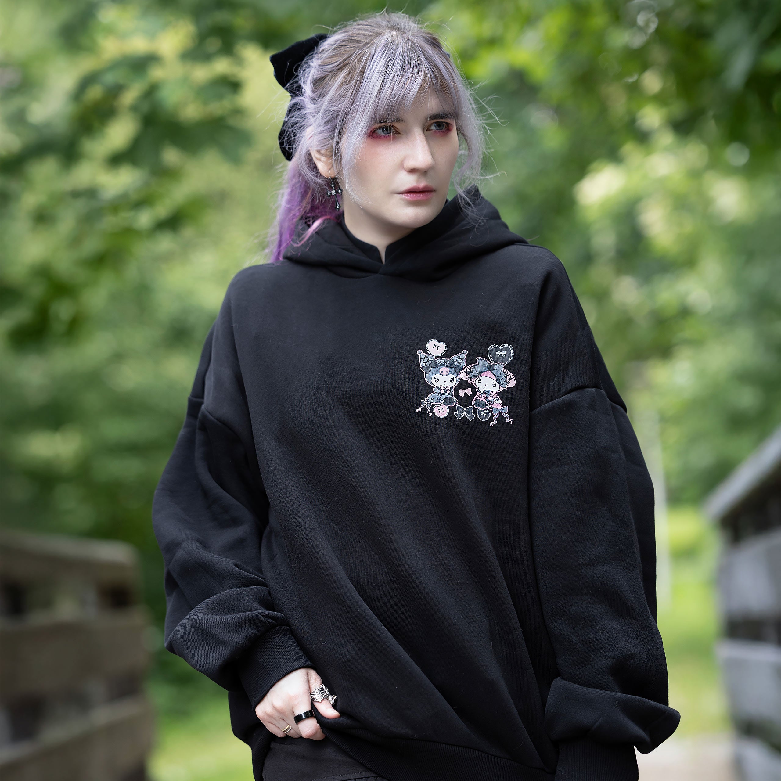 Product image Hello Kitty - Kuromi and My Melody Hoodie