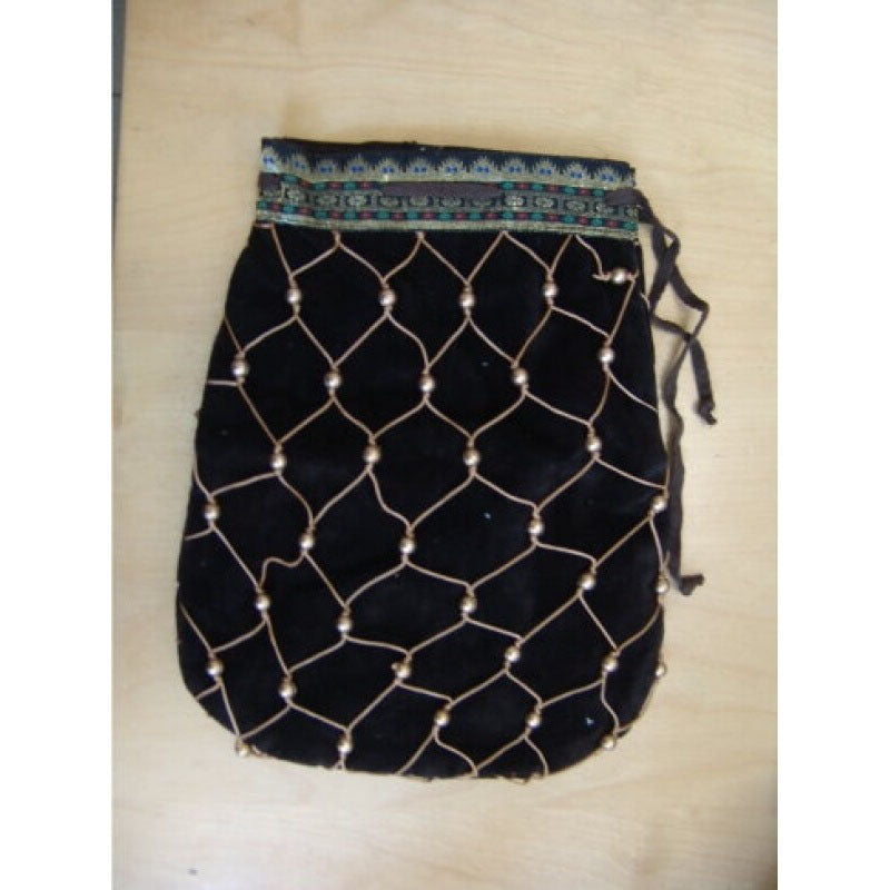 Product image Medieval Velvet Pouch Relindis dark brown