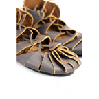 Product image Medieval ankle shoes in brown nubuck leather