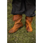 Product image Medieval Cuff Boots in Brown Nubuck Leather
