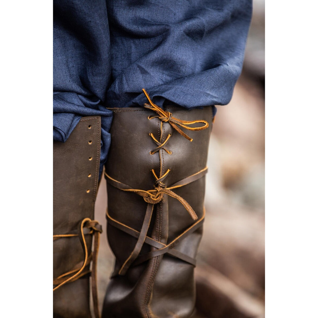 Product image Medieval Boots Ole in Brown Nubuck Leather