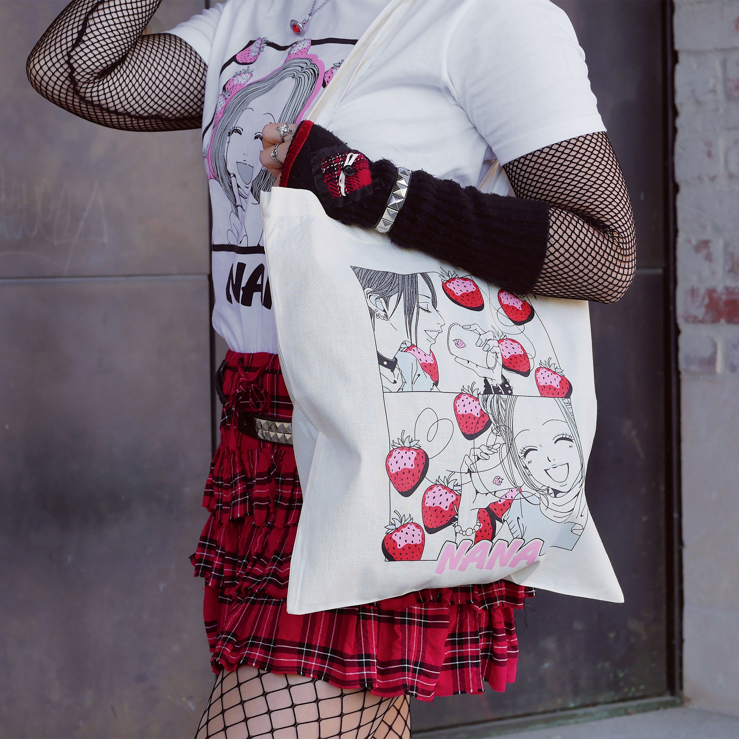 Product image Strawberry Cups Tote Bag for NANA Fans