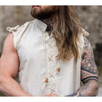 Product image Medieval Lace-Up Shirt Henn Sleeveless Beige