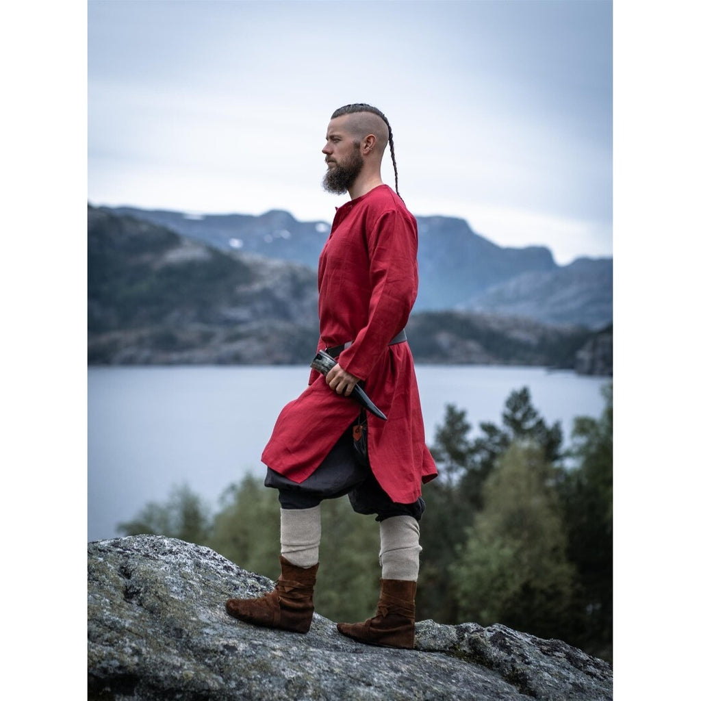 Product image Medieval Linen Tunic Halvar red