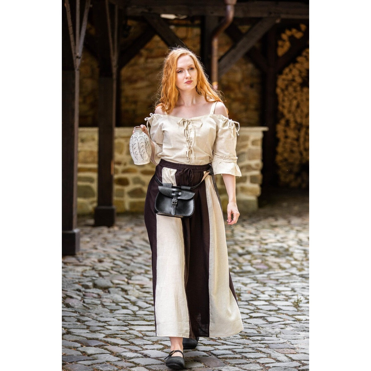 Product image Medieval Strap Blouse Prina beige