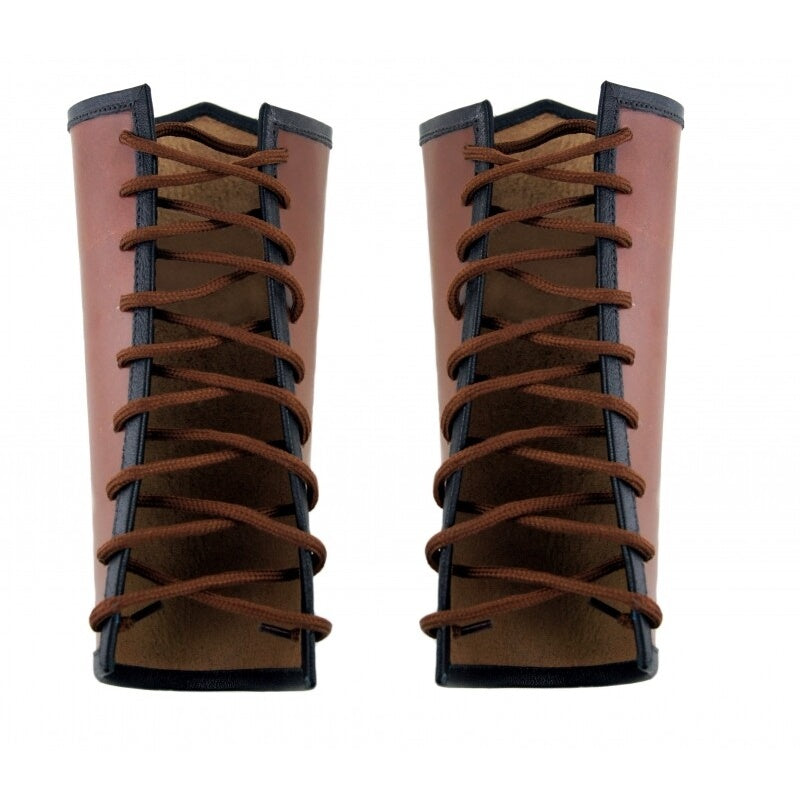 Product image Medieval Leather Bracer Ottar with Vegvisir Embossing brown