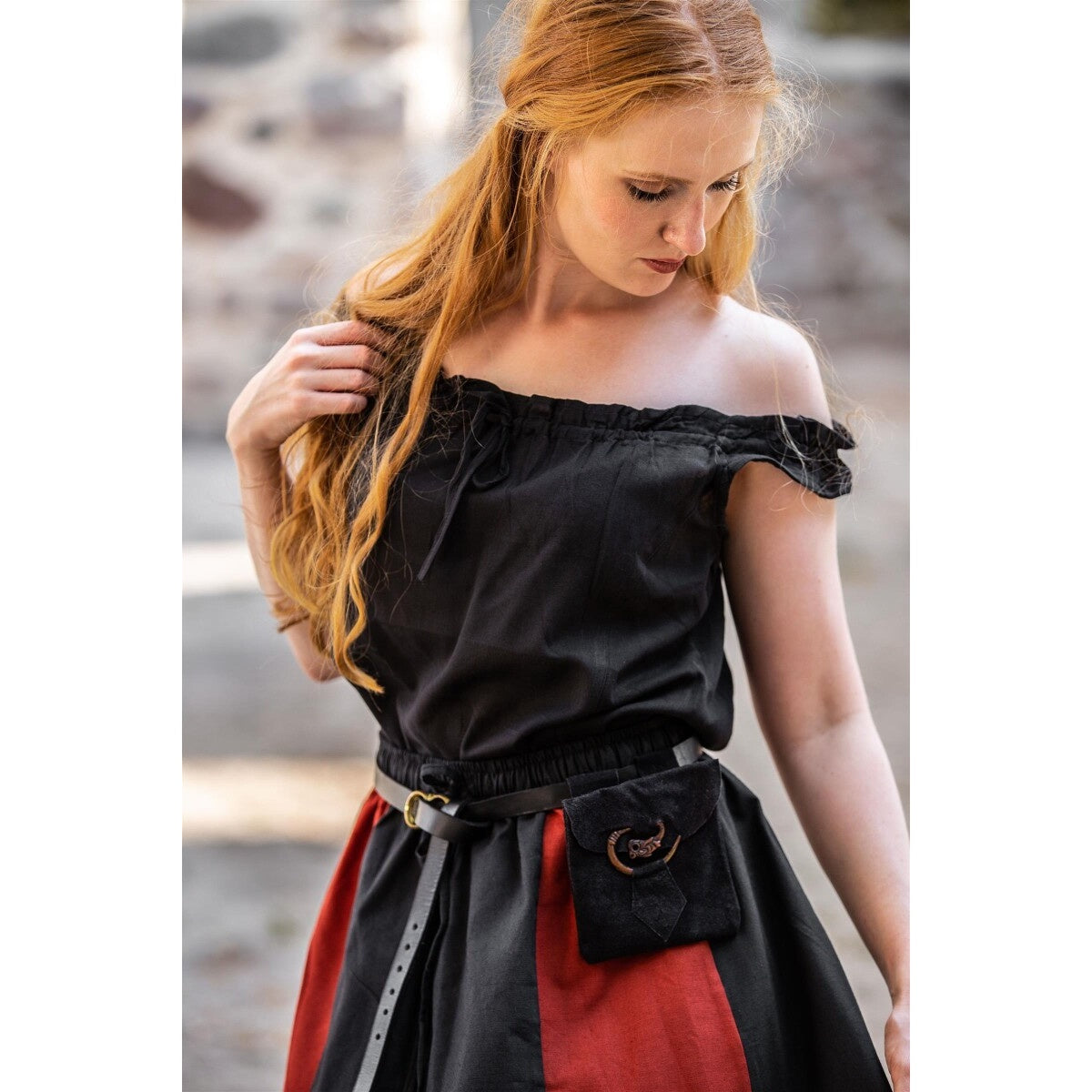 Product image Medieval Summer Blouse Adele sleeveless black