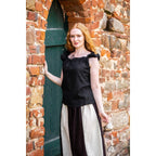 Product image Medieval Summer Blouse Lotte with Ruffles black