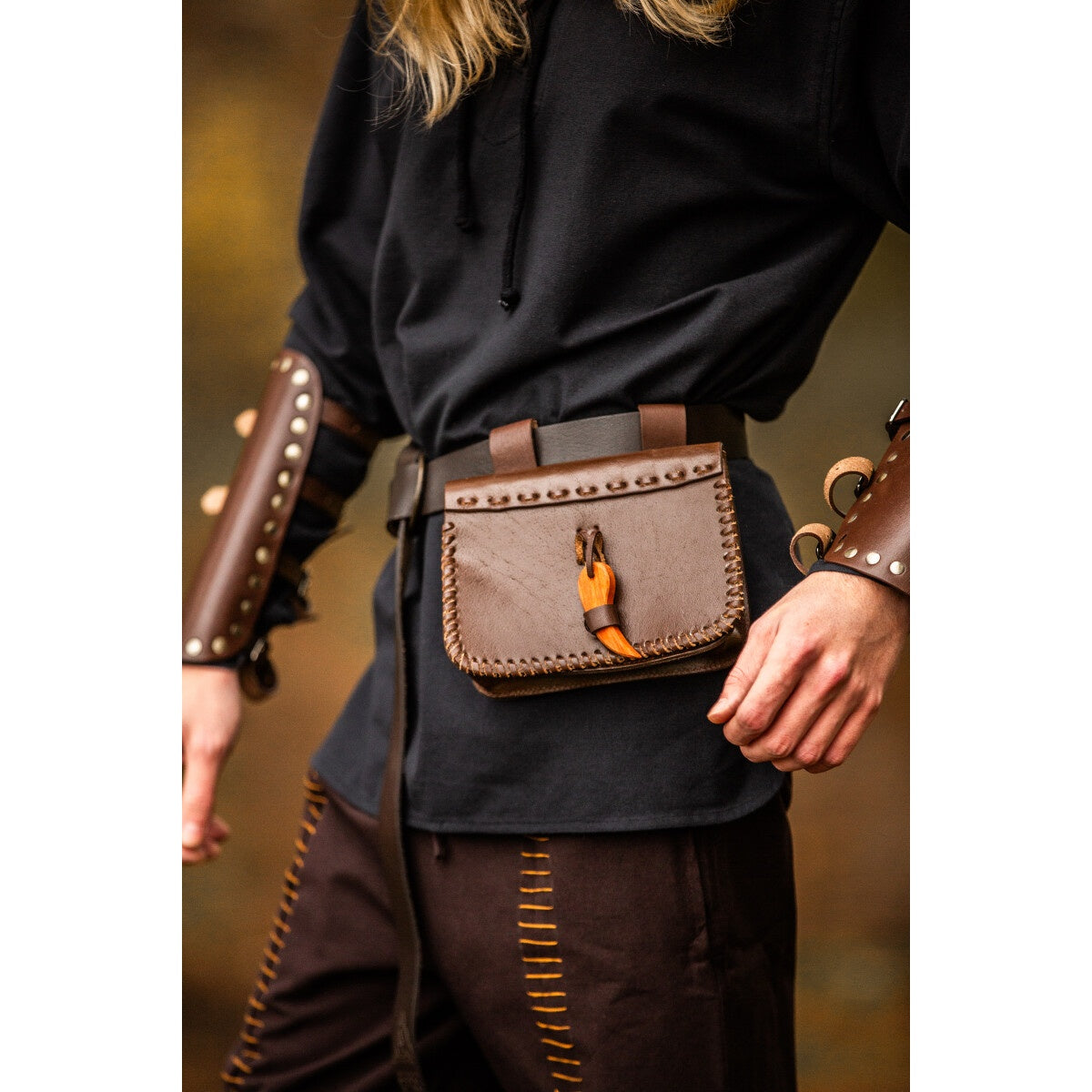 Product image Medieval Leather Belt Pouch Volmar