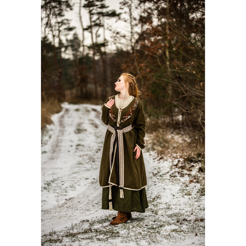 Product image Medieval Birka Cloak Skadi green