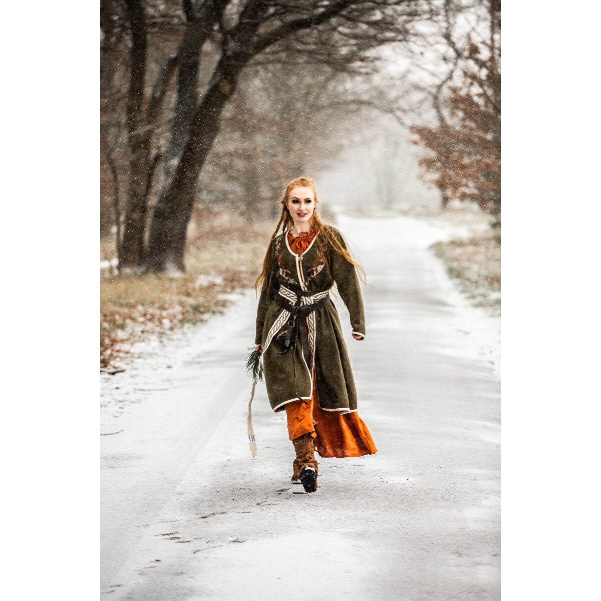 Product image Medieval Birka Cloak Skadi green