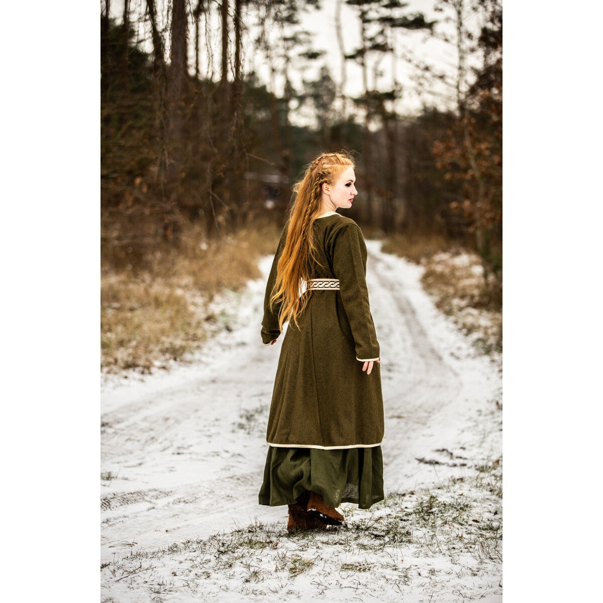 Product image Medieval Birka Cloak Skadi green