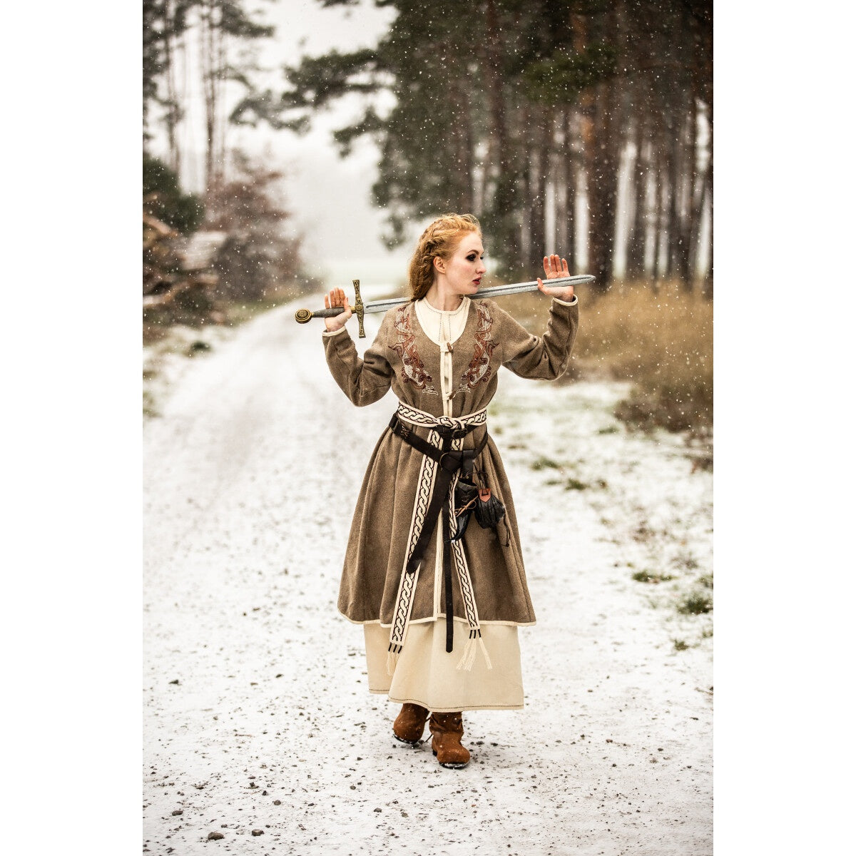 Product image Medieval Birka Cloak Skadi beige