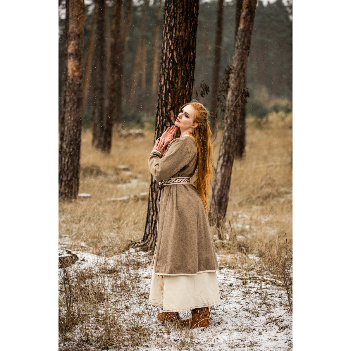 Product image Medieval Birka Cloak Skadi beige