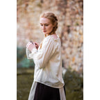 Product image Medieval Blouse with Lace Bettina beige
