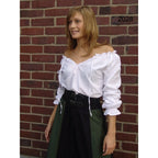Product image Medieval Blouse with Lace Bettina White
