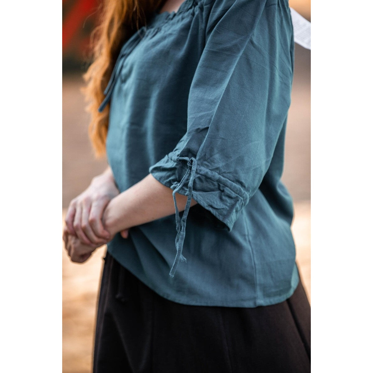 Product image Medieval Short-Sleeve Blouse Vera blue