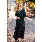 Product image Medieval Short-Sleeve Blouse Vera green