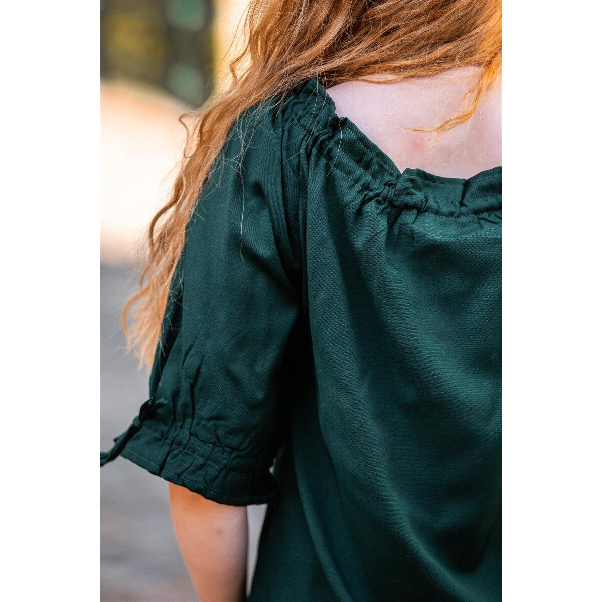 Product image Medieval Short-Sleeve Blouse Vera green