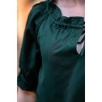 Product image Medieval Short-Sleeve Blouse Vera green