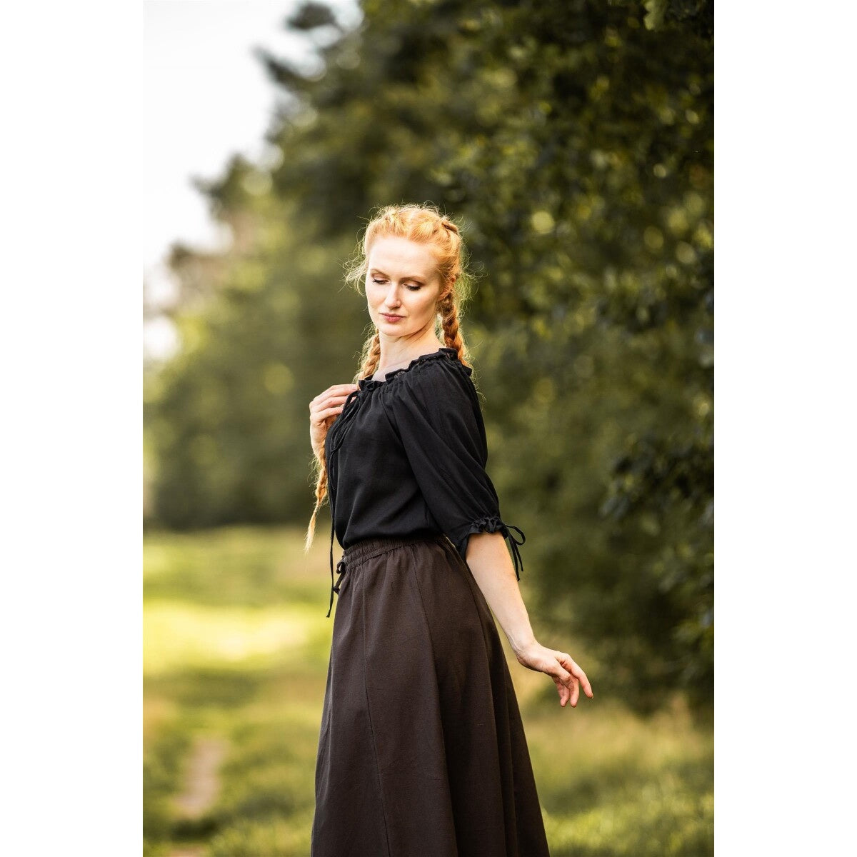 Product image Medieval Short-Sleeve Blouse Vera black