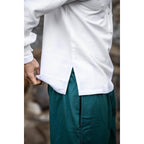 Product image Medieval Round Collar Shirt Athos White