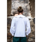Product image Medieval Round Collar Shirt Athos White