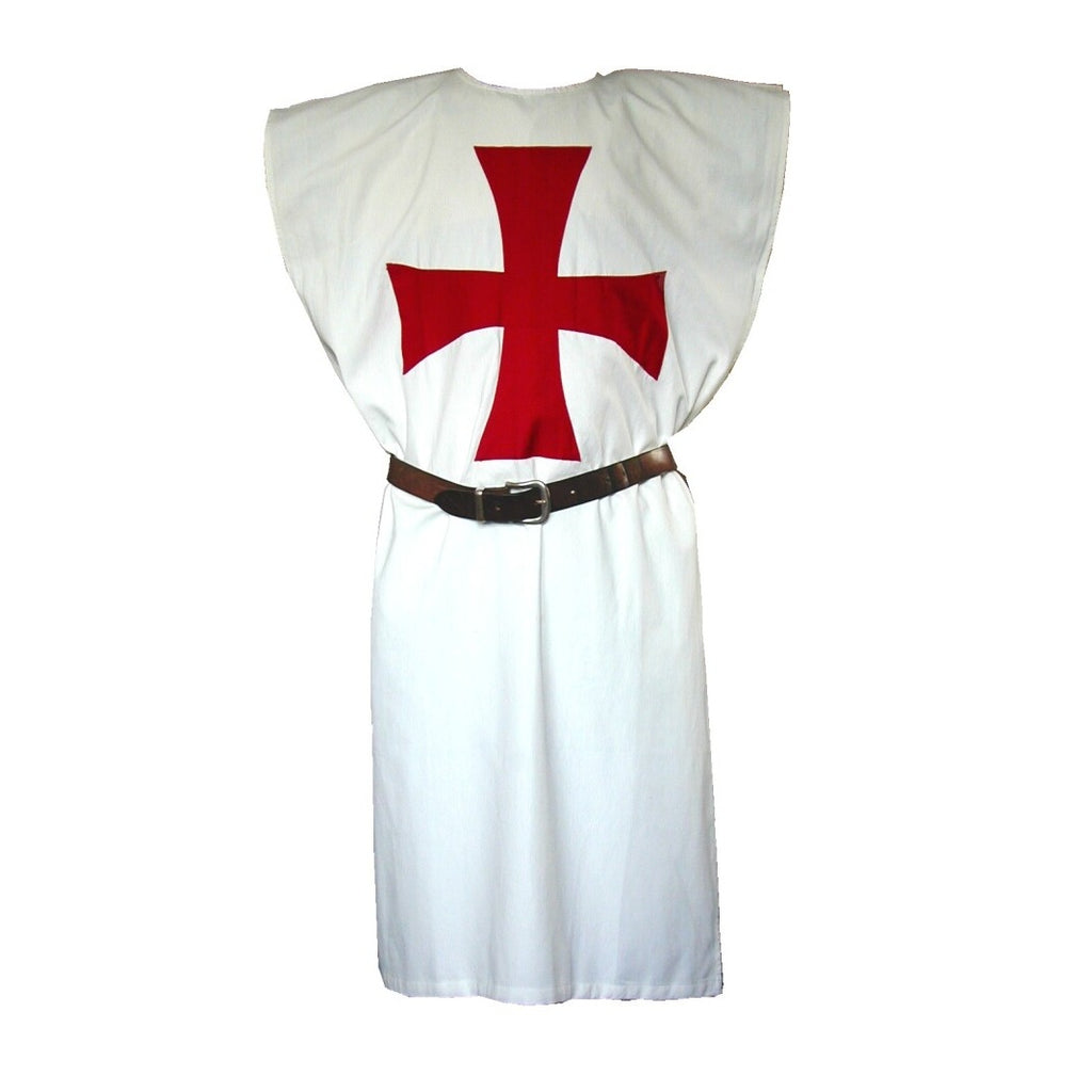 Product image Medieval Surcoat of the Knights Templar black-red