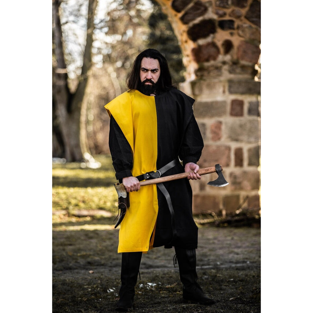 Product image Medieval Surcoat Frederick black-yellow