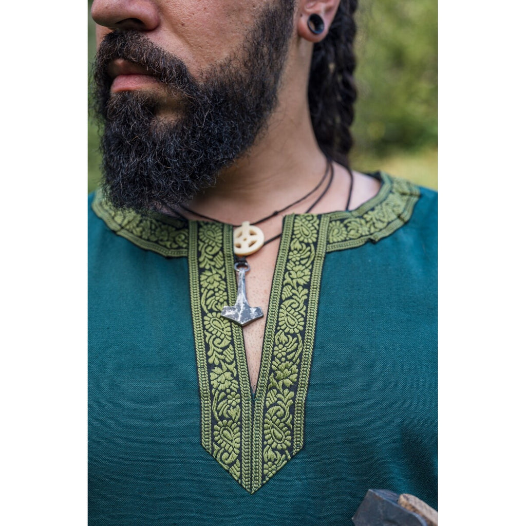 Product image Medieval Tunic with Trim Halvor green
