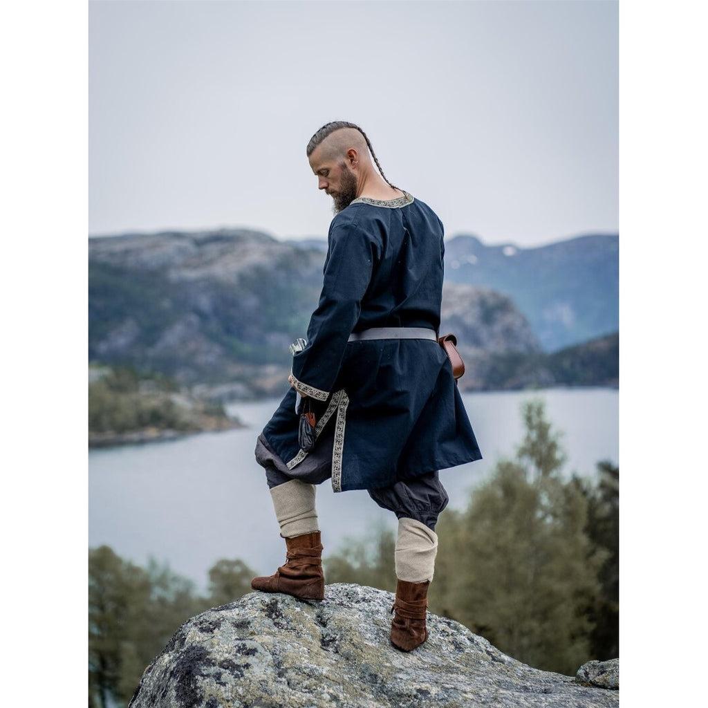 Product image Medieval Tunic with Trim Halvor Black
