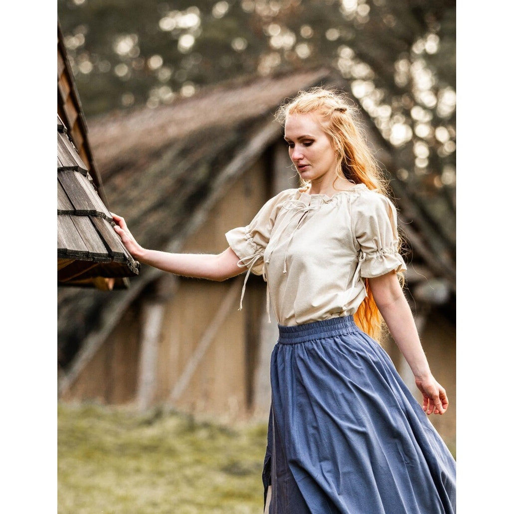 Product image Medieval Short-Sleeve Blouse Verena beige