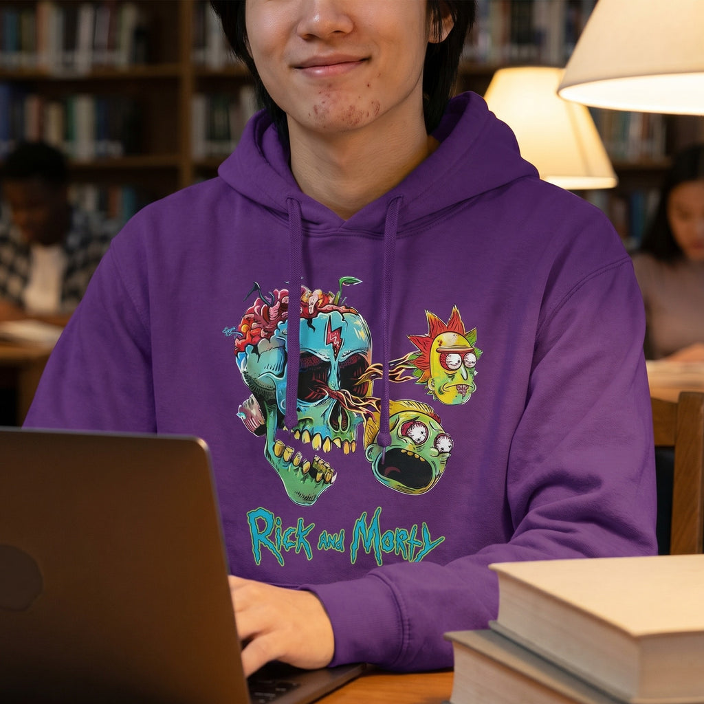Product image Rick and Morty - Morty and Rick Face Hoodie