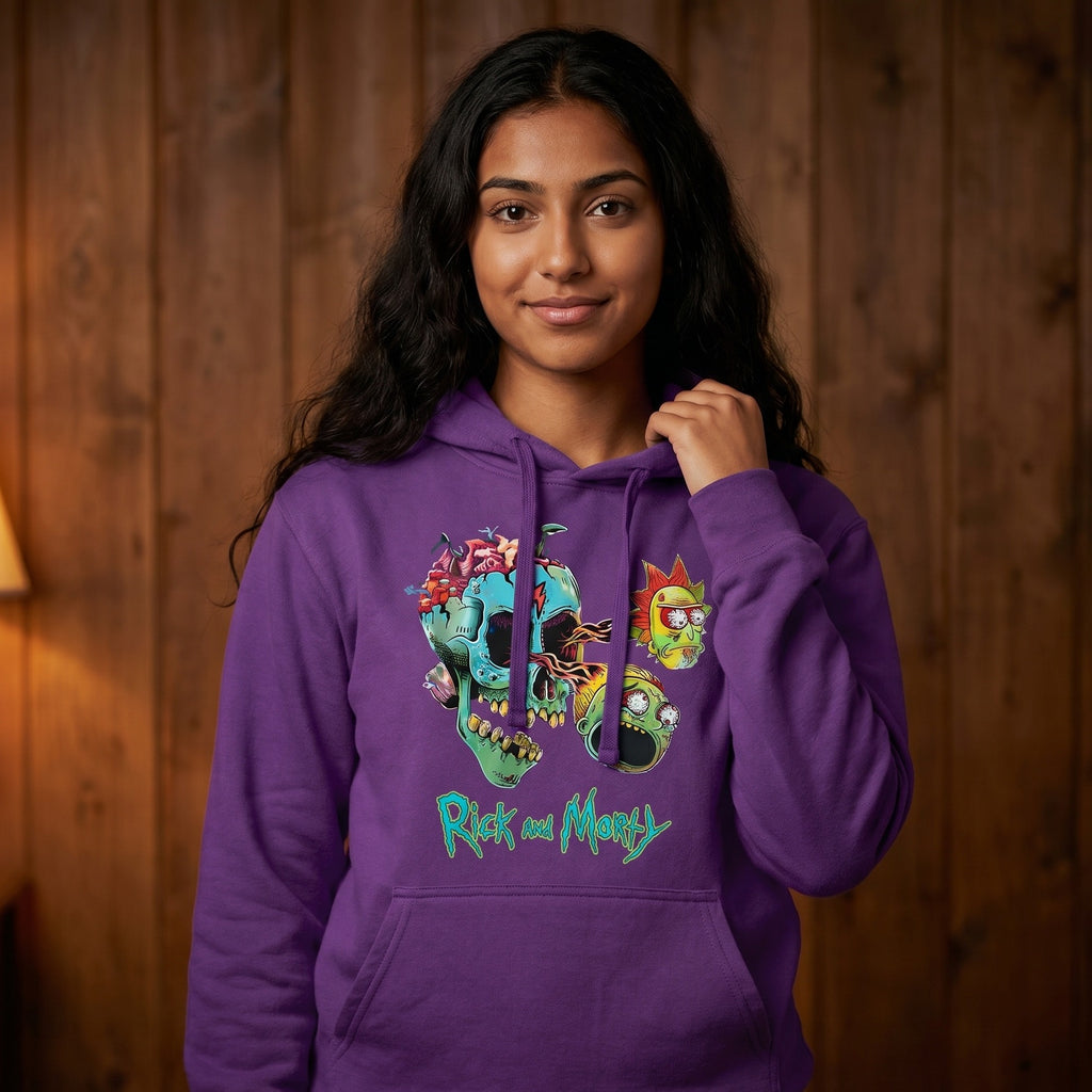 Product image Rick and Morty - Morty and Rick Face Hoodie