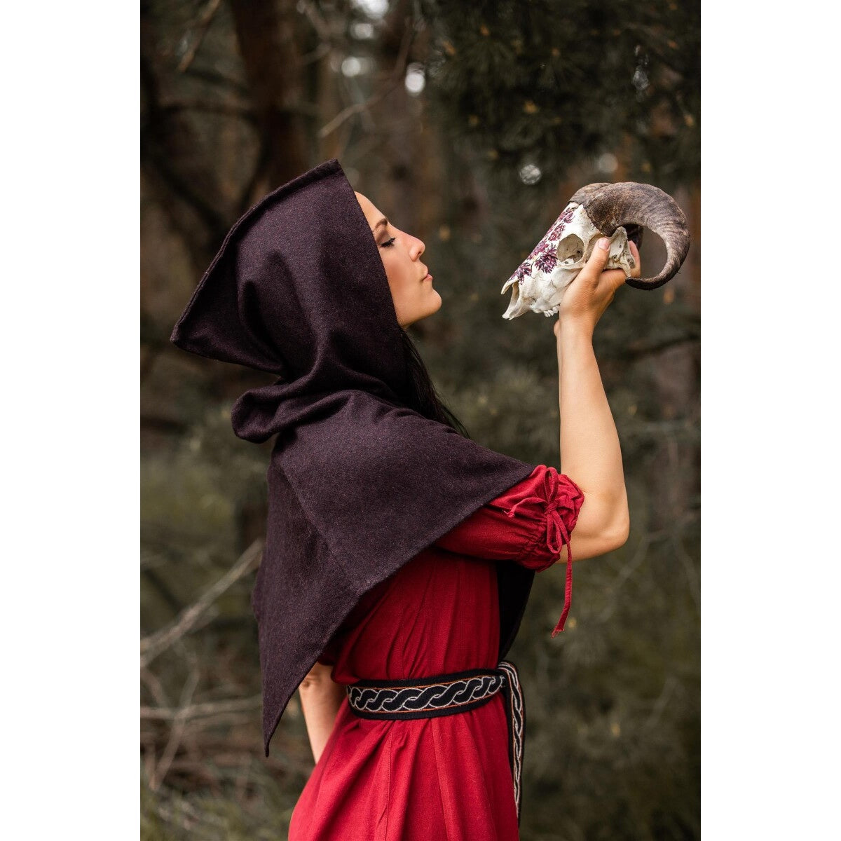 Product image Medieval Hood Halfdan brown